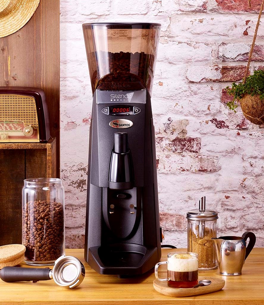 Santos On-Demand Silent Coffee Grinder - Barista Edition 55WBC